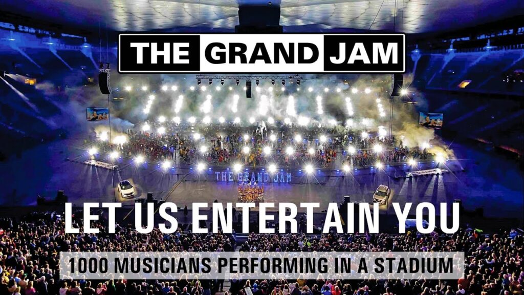 Video: THE GRAND JAM – Let us entertain you - Robbie Williams